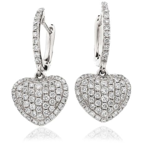Diamond Drop Earring Set 0.90ct - Hamilton & Lewis Jewellery