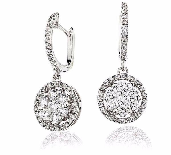 Diamond Drop Earring Set 1.15ct - Hamilton & Lewis Jewellery