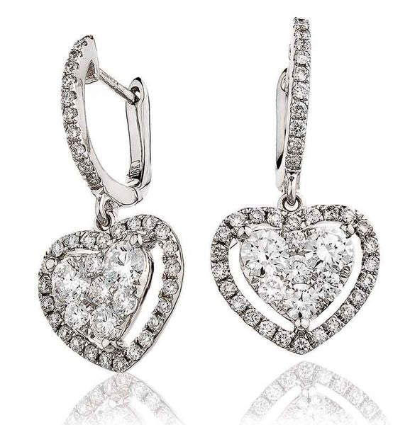 Diamond Drop Earring Set 0.80ct - 1.40ct - Hamilton & Lewis Jewellery