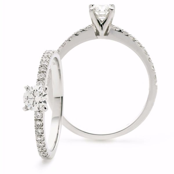 Round Four Claw Ring 0.50ct - 0.75ct - Hamilton & Lewis Jewellery