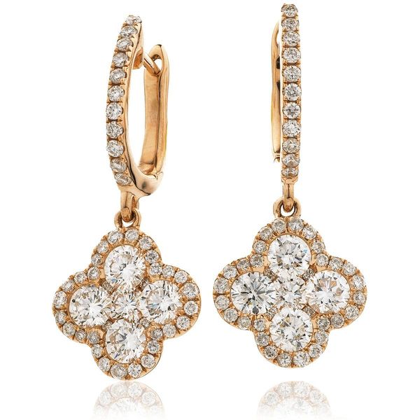 Diamond Drop Earring Set 1.35ct - Hamilton & Lewis Jewellery