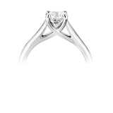 Round Four Claw Solitaire Ring 0.25ct - 1.00ct - Hamilton & Lewis Jewellery