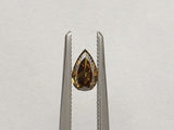 0.43ct Fancy Dark Yellow-Brown HLSB5322 - Hamilton & Lewis Jewellery