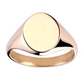 Oval Signet Ring SR43 - Hamilton & Lewis Jewellery