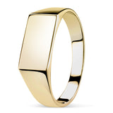 Signet Wedding Ring SR68 - Hamilton & Lewis Jewellery