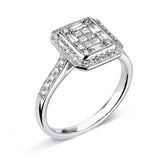 Empire Engagement Ring 0.65ct - Hamilton & Lewis Jewellery