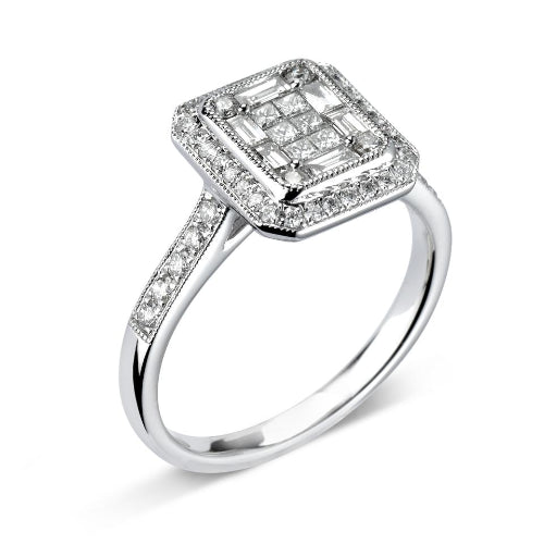 Empire Engagement Ring 0.65ct - Hamilton & Lewis Jewellery