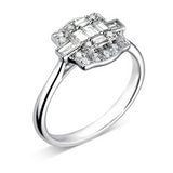 Empire Engagement Ring 0.51ct - Hamilton & Lewis Jewellery