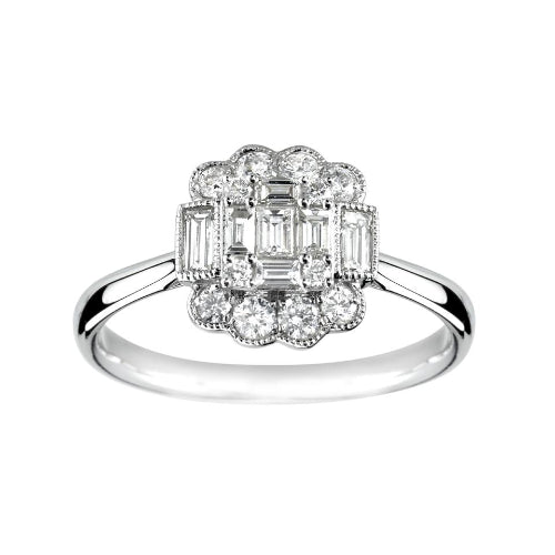 Empire Engagement Ring 0.63ct - Hamilton & Lewis Jewellery