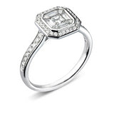Empire Engagement Ring 0.70ct - Hamilton & Lewis Jewellery