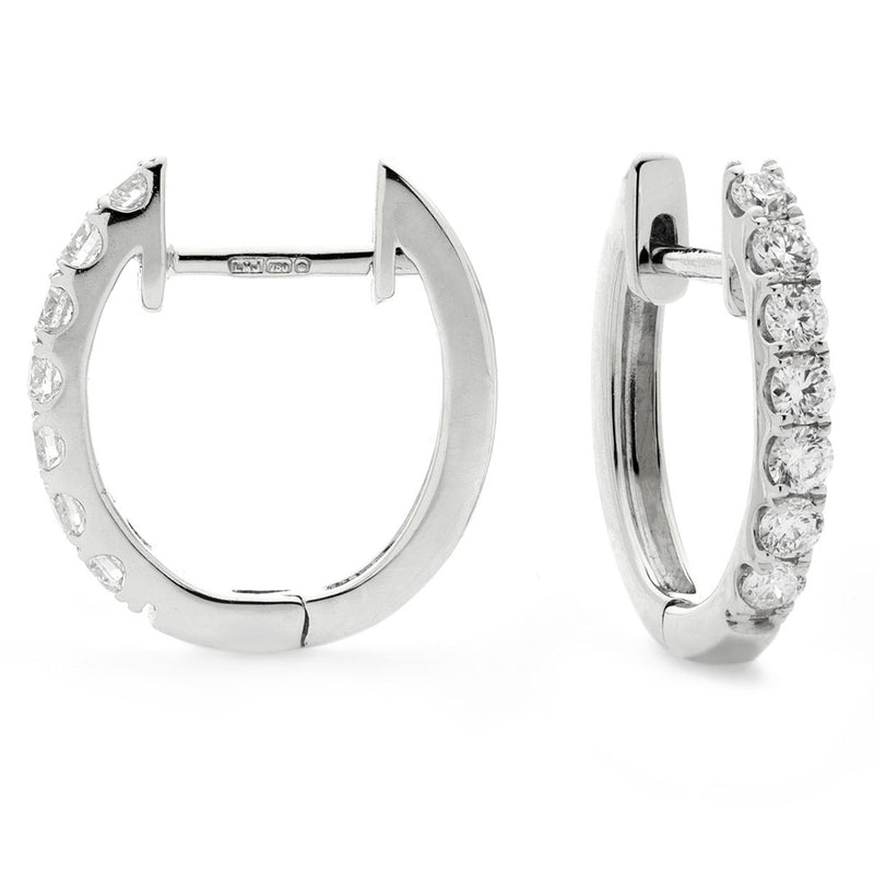 Diamond Hoop Earring Set 0.30ct - Hamilton & Lewis Jewellery
