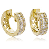 Diamond Hoop Earring Set 0.70ct - Hamilton & Lewis Jewellery