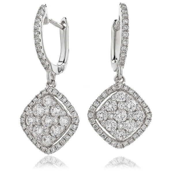 Diamond Drop Earring Set 1.15ct - Hamilton & Lewis Jewellery